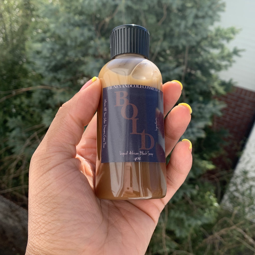 'Bold' Liquid African Black Soap