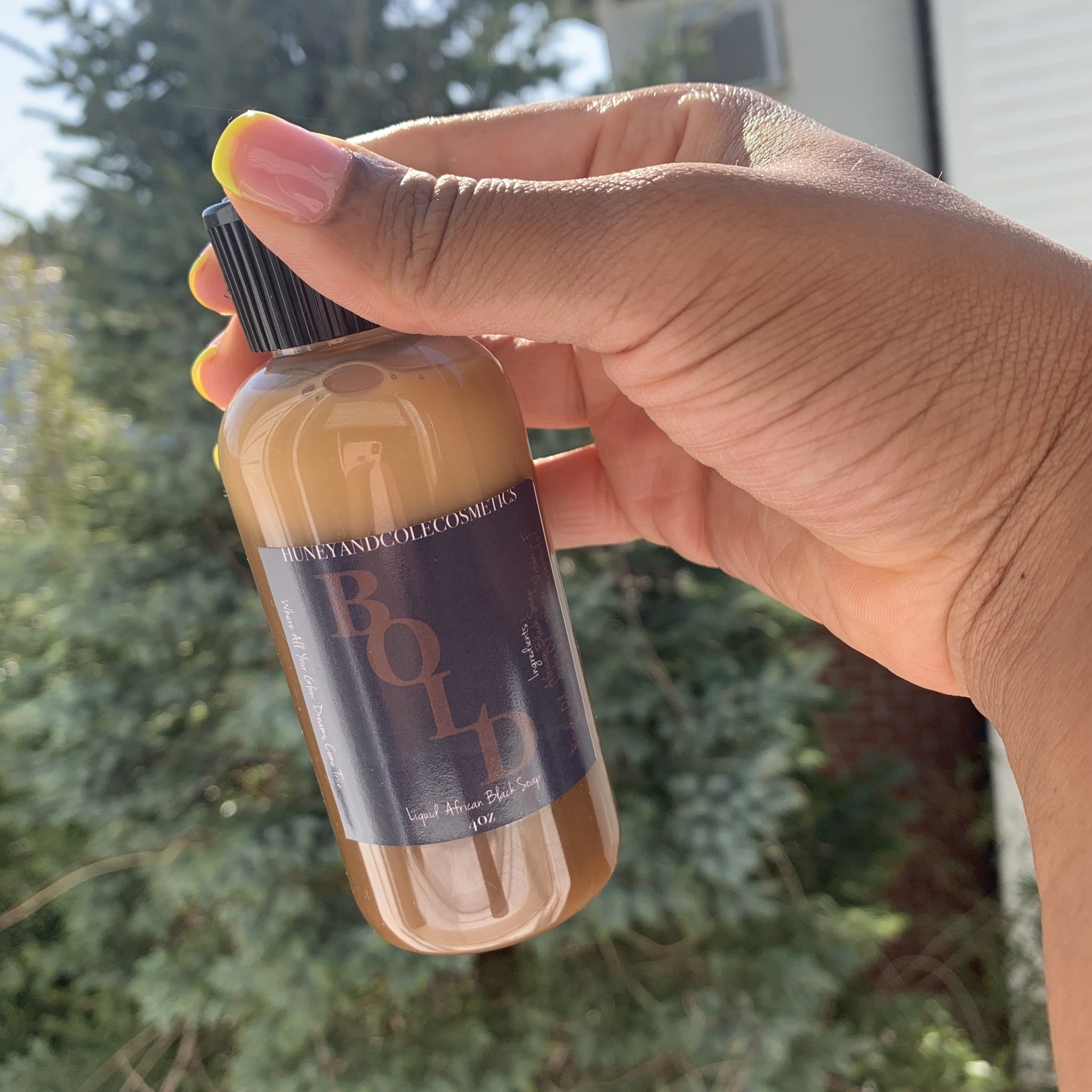 'Bold' Liquid African Black Soap